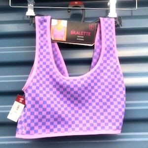 Twist Bralette Seamless Reversible . Size: Medium . {8-10} . No Boundaries